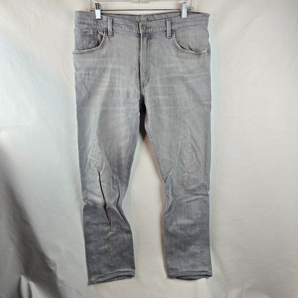 Citizens Of Humanity Bowery Standard Slim Mens 36 Gray Jeans Stretch Denim USA